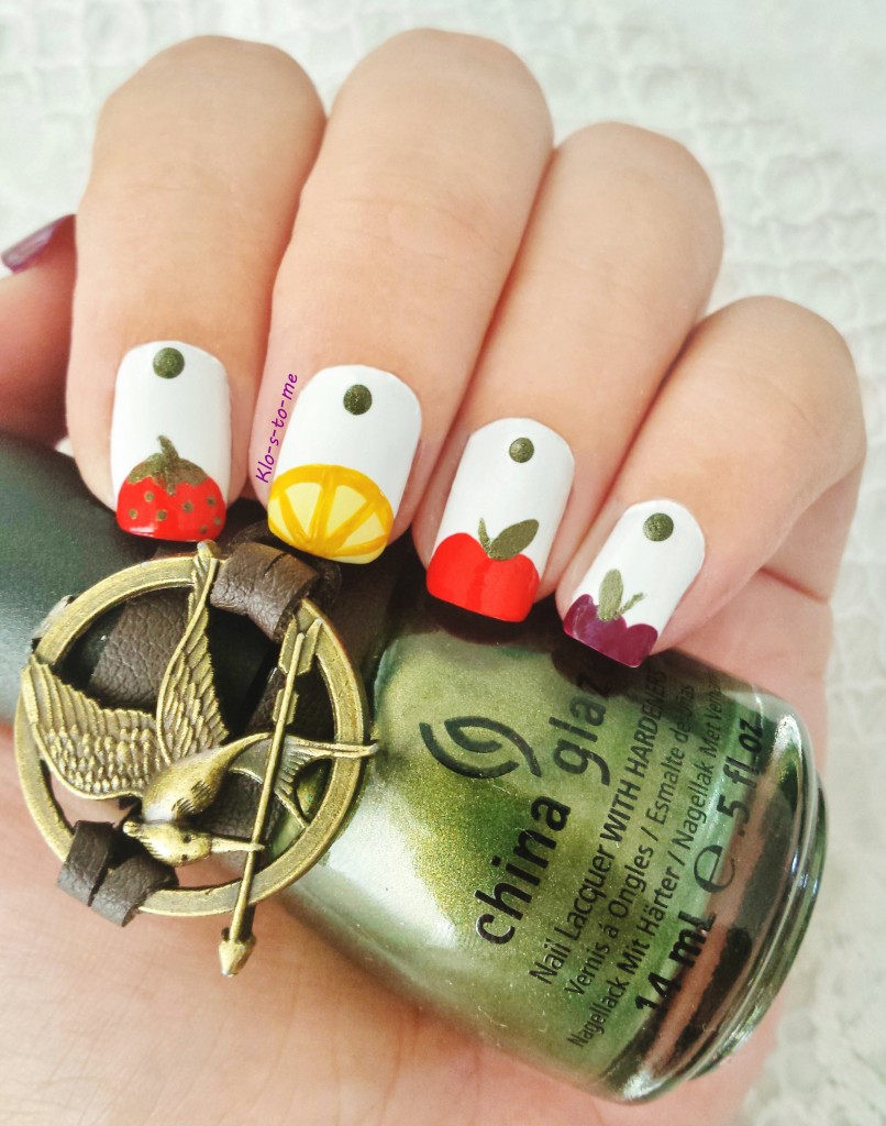 Hunger Games_District 11 - Agriculture - nail-art