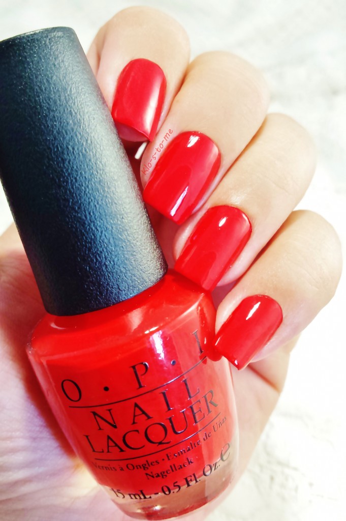 OPI - Coca Cola Red -