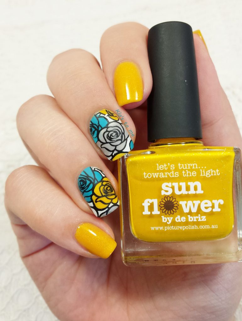 Reverse Stamping : Flowers