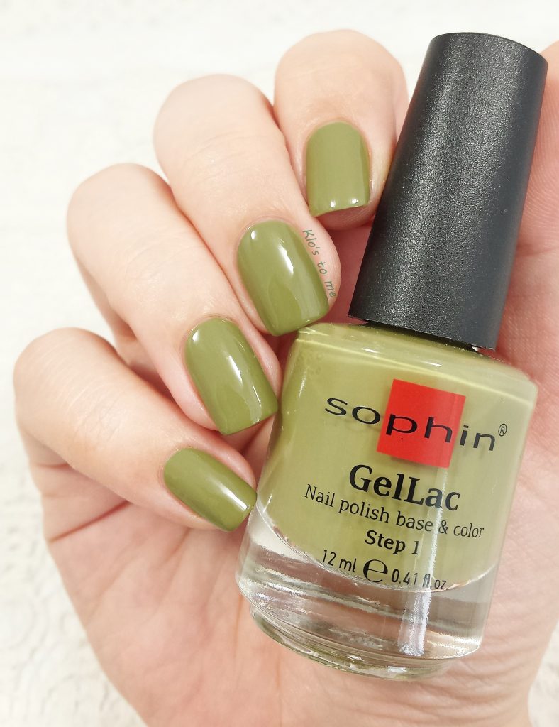 Lush olive - Sophin cosmetics - gamme GelLac