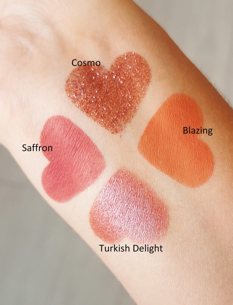 Swatches Huda Beauty