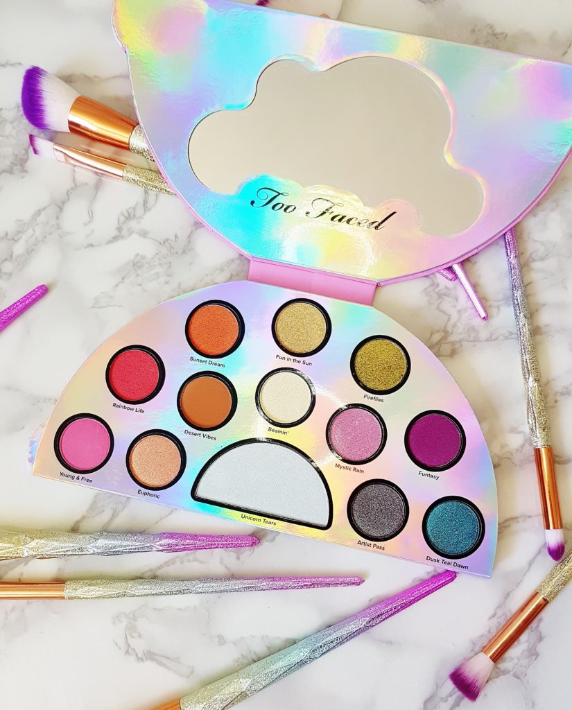 palette Too Faced Life's a festival