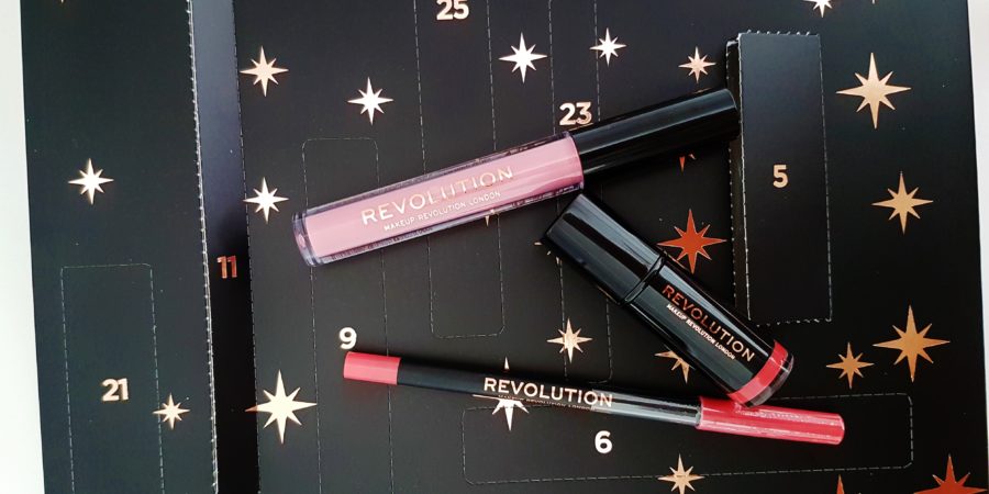 Makeup Revolution : Calendrier de l'avent spécial rouge à lèvres