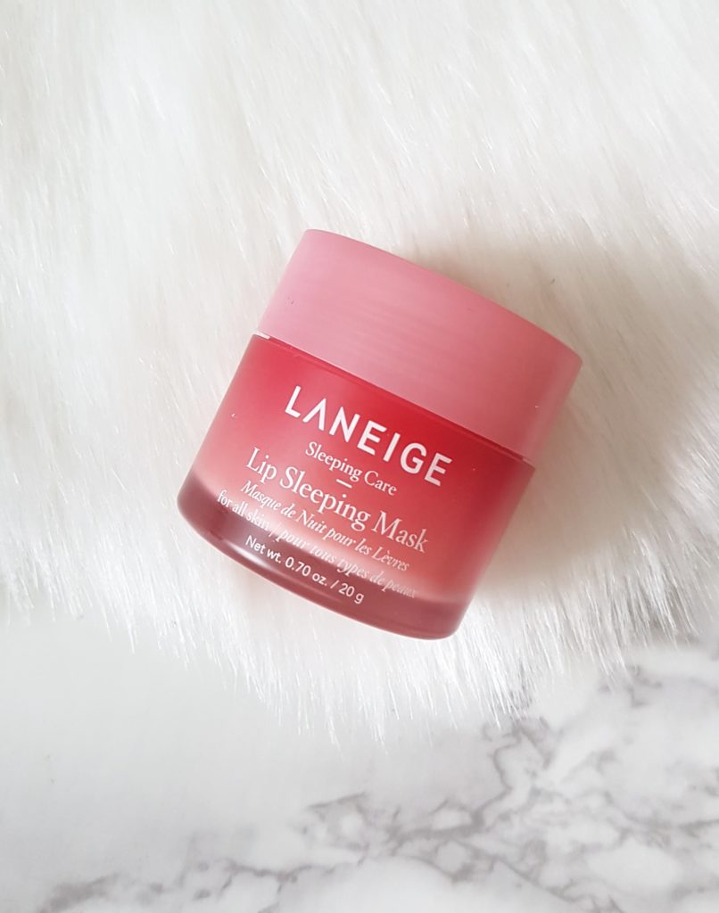 Mes soins de nuit : laneige