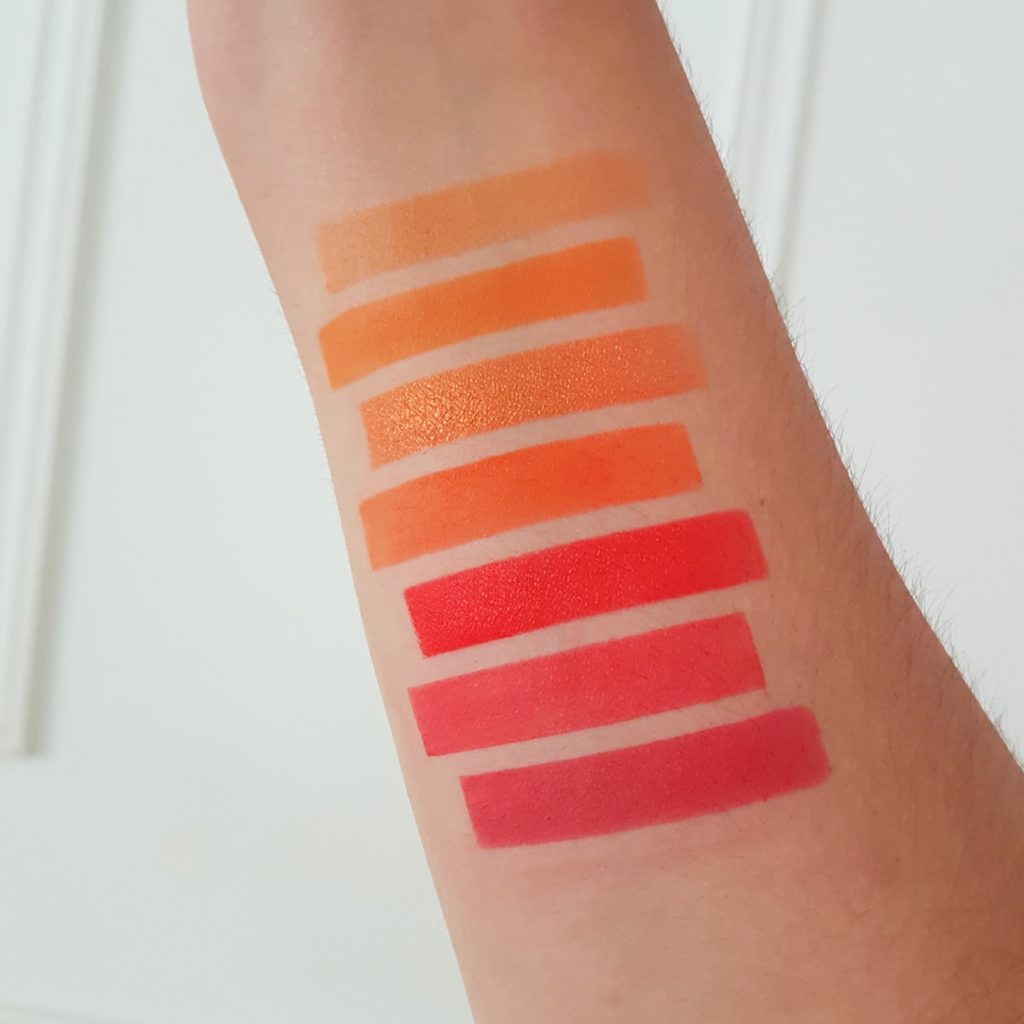 swatches palette bright