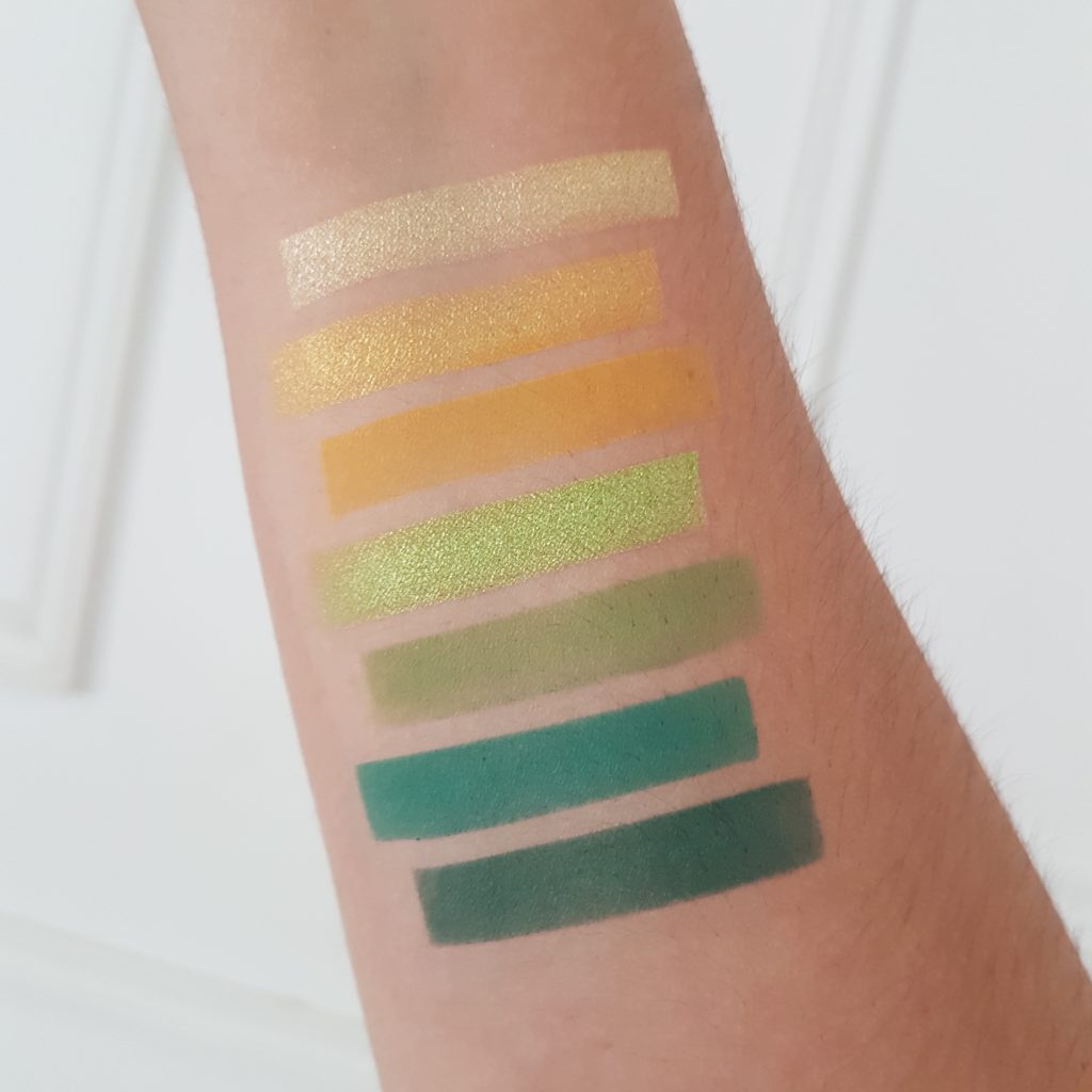 swatches palette bright