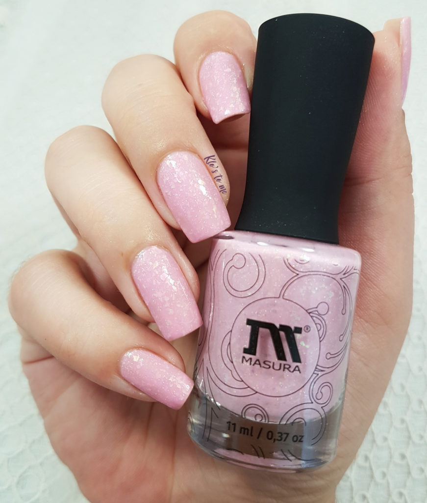 Masura : Cotton Candy - Nail-art rose dotts