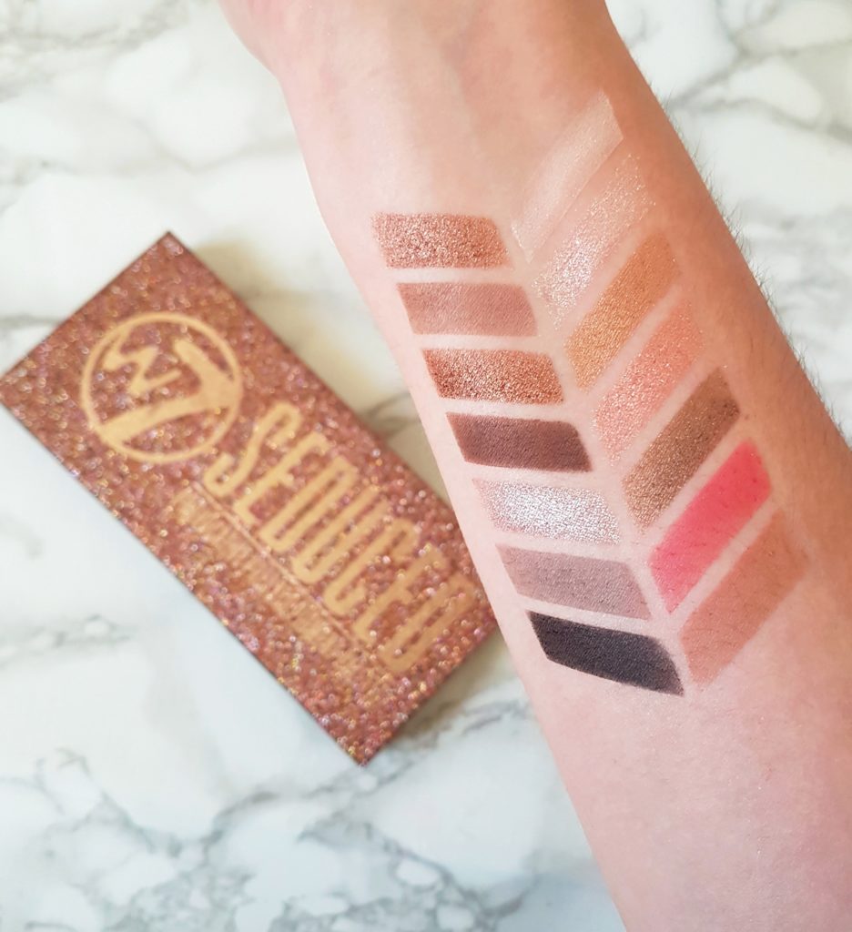 W7 cosmetics seduced swatches