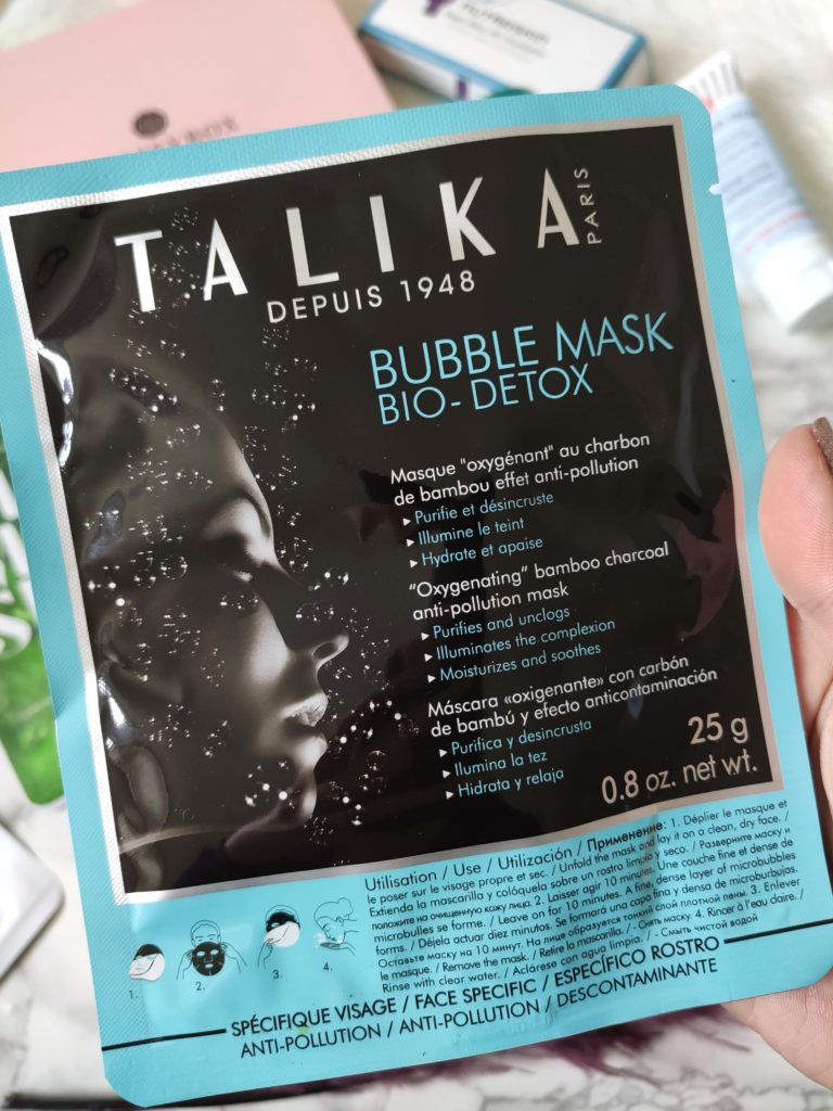 Glossybox Talika bubble mask