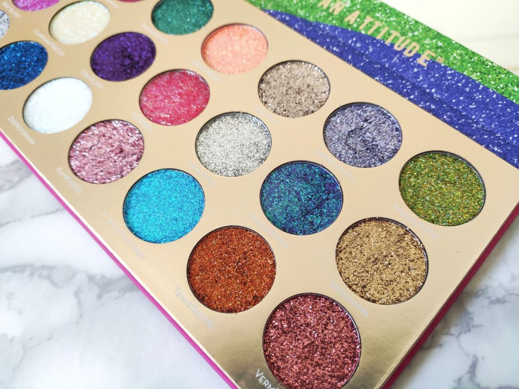 United Shades of glitter Rude Cosmetics