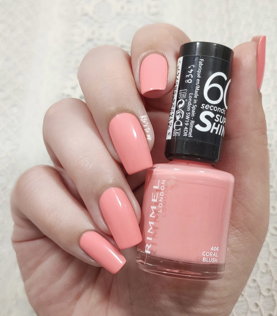 Rimmel vernis à ongles Coral Blush