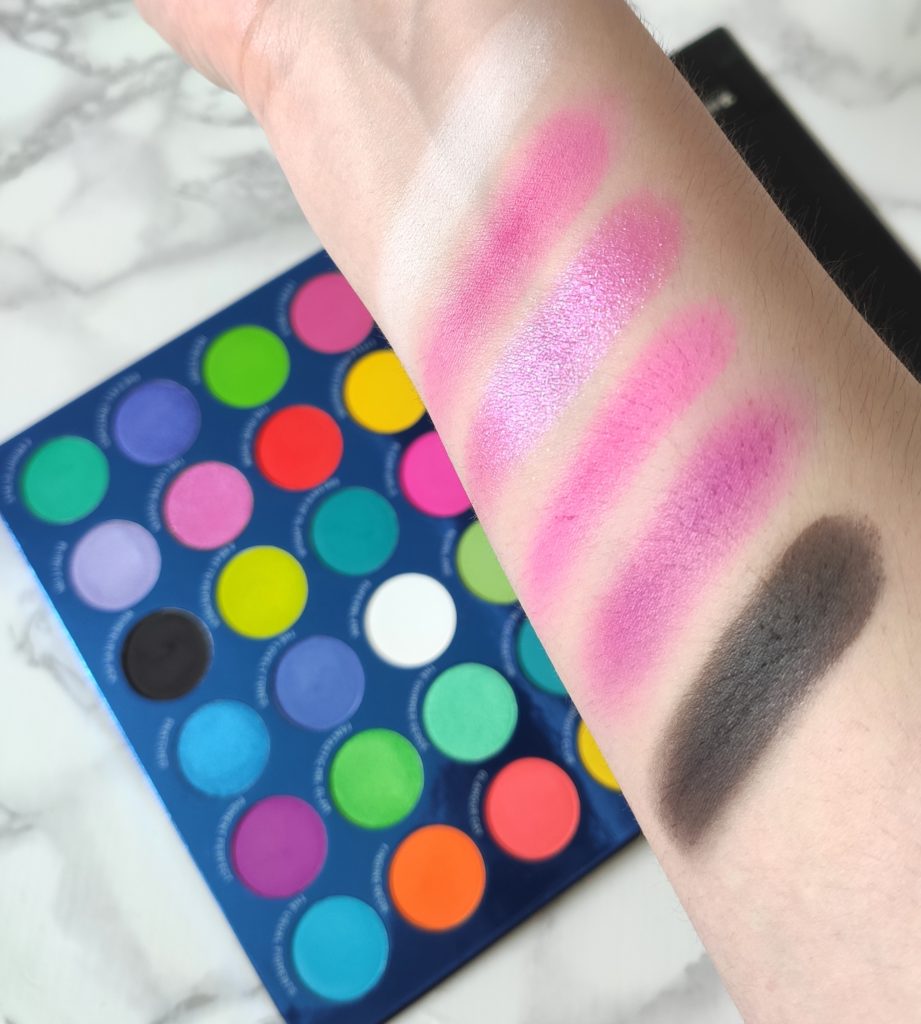 City of neon lights Rude Cosmetics swatches