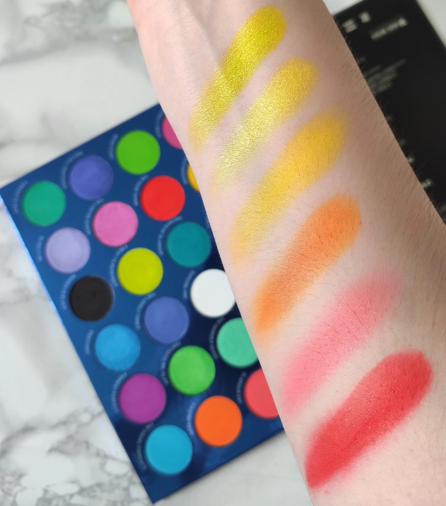 City of neon lights Rude Cosmetics swatches