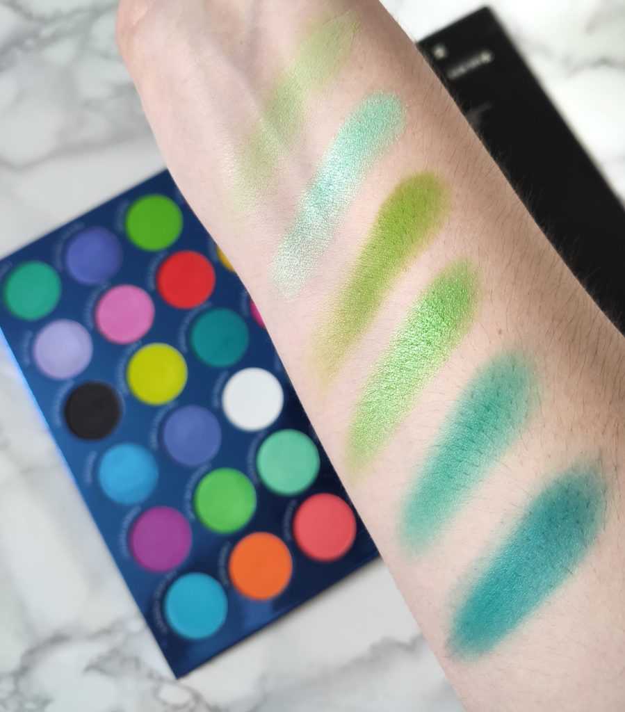 City of neon lights Rude Cosmetics swatches