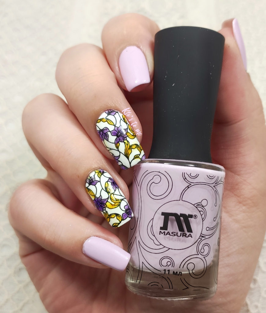 Nail-art Art nouveau