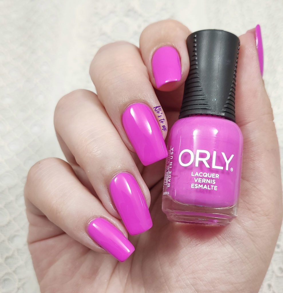 Orly for the first time vernis à ongles violet