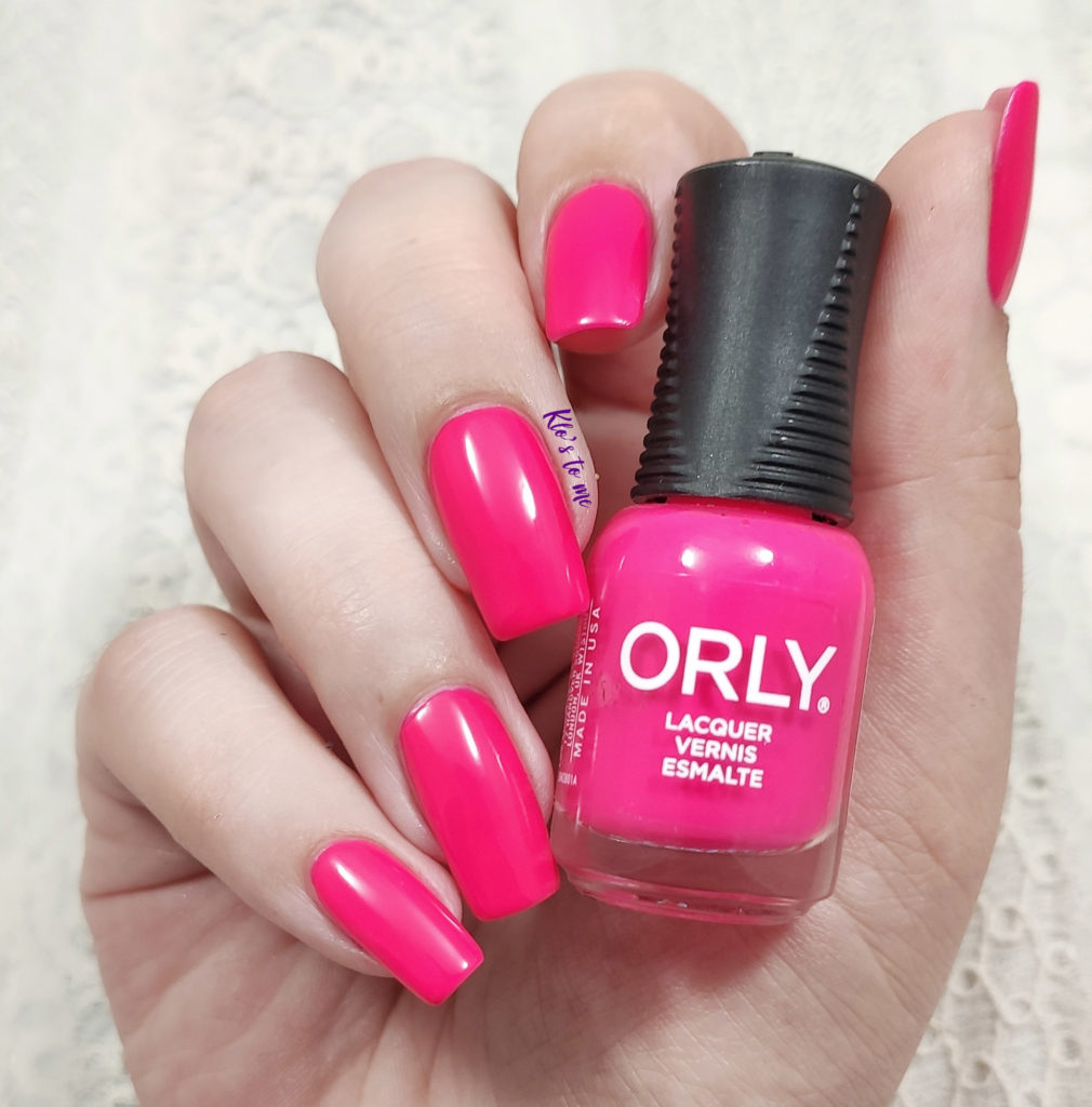 Orly no regrets vernis à ongles rose