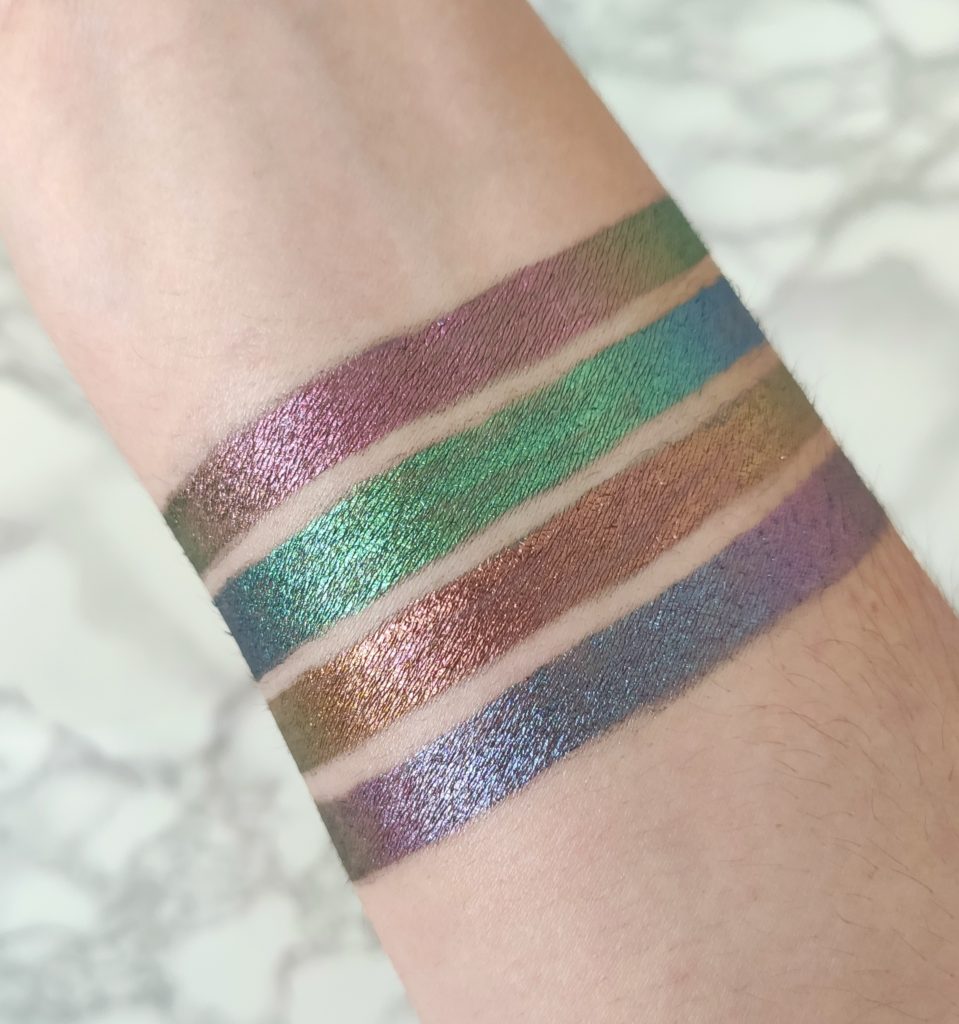 XX Revolution fards à paupières multichromes swatches