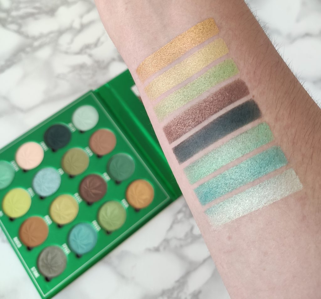 makeup obsession so dope palette swatches dupes de palettes