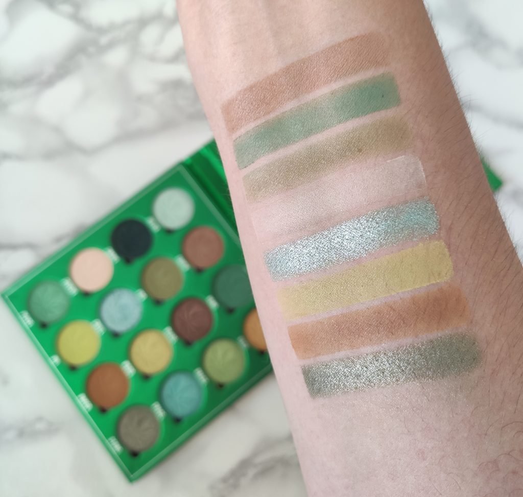 makeup obsession so dope palette swatches