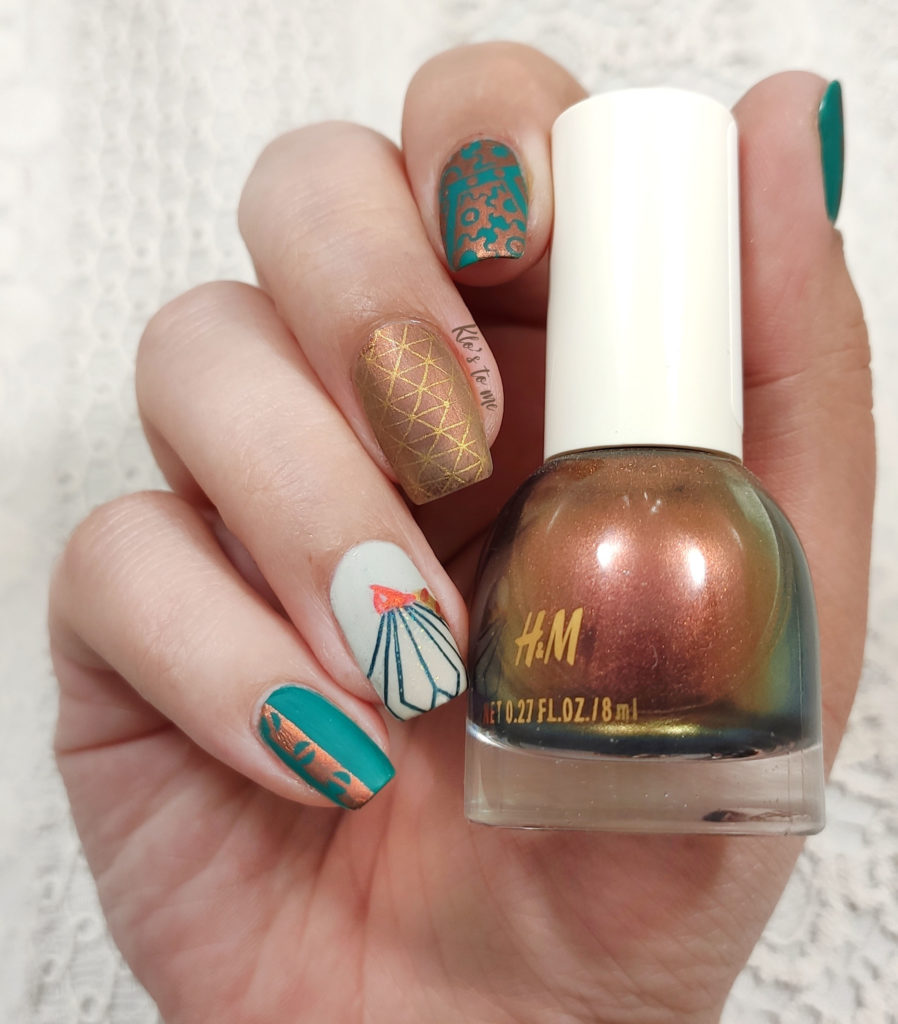 Nail-art Space Mountain