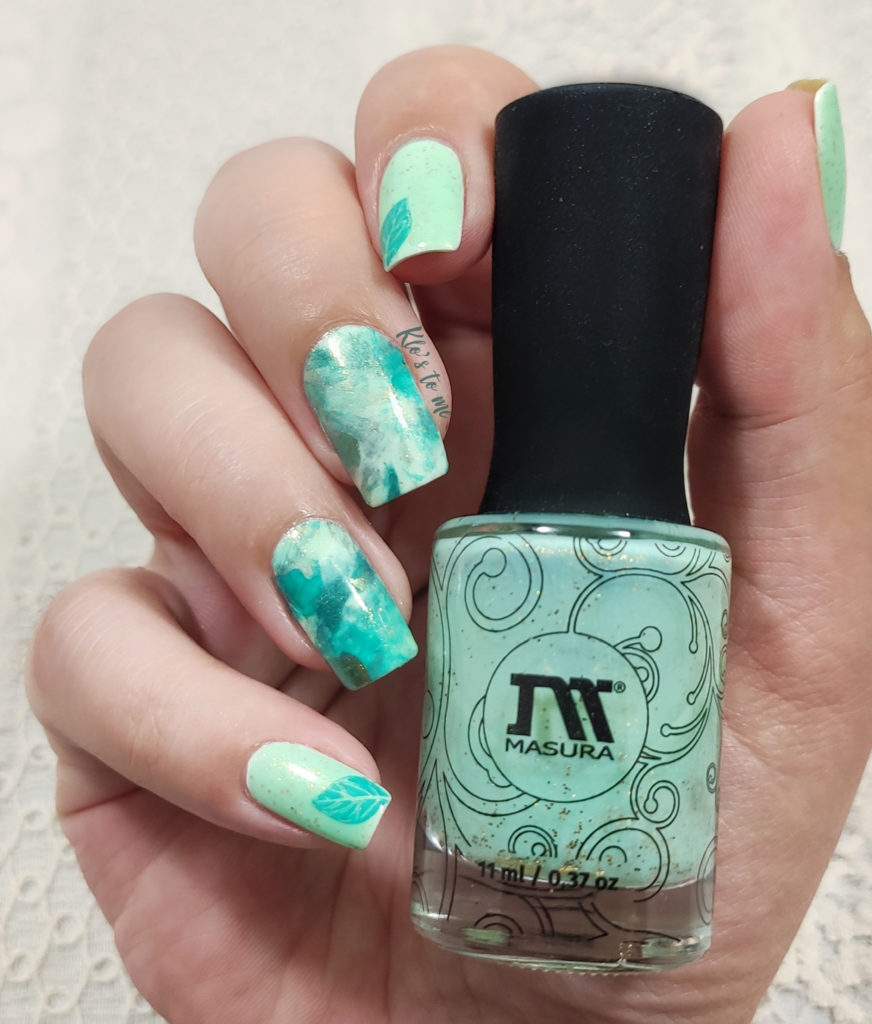 nail-art mint to be