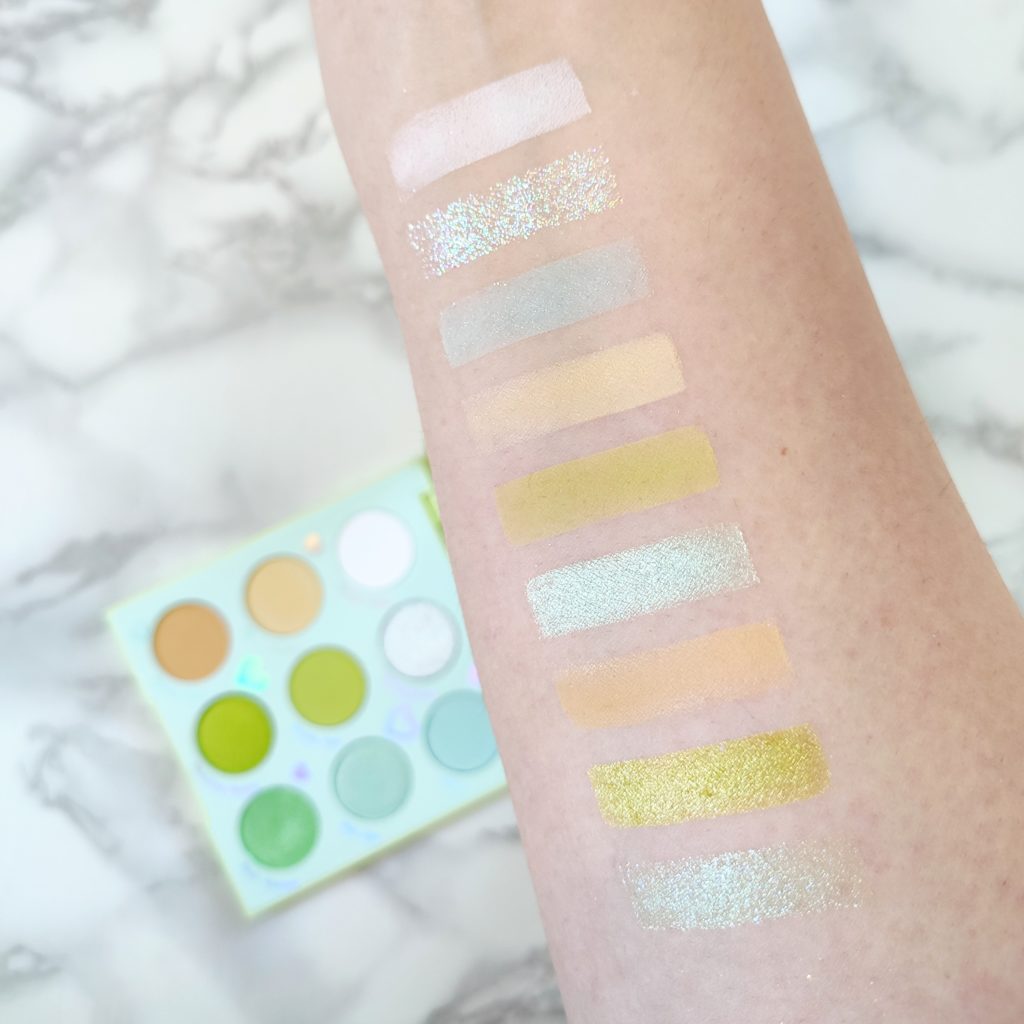 ColourPop Aura and Out swatches