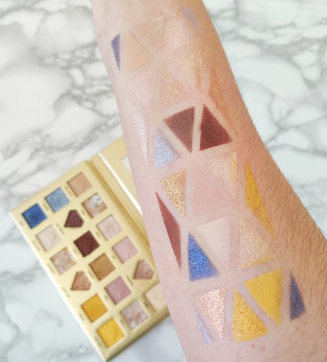 Palette Belle swatches
